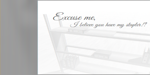 Cover image for Excuse me, I believe you have my stapler!?