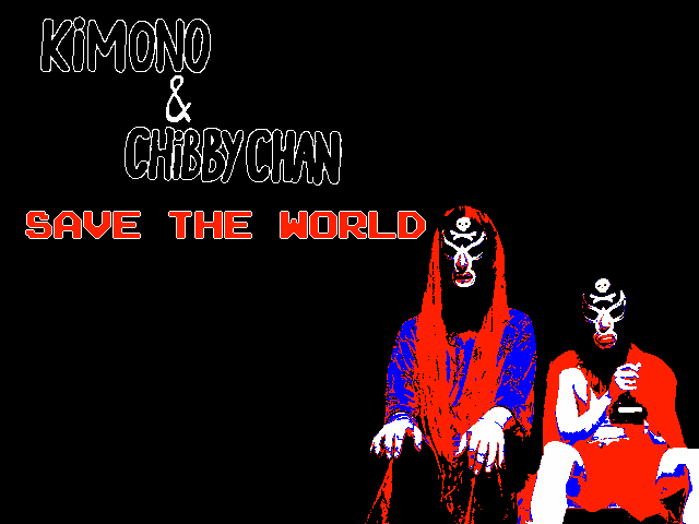 Kimono and Chibby-Chan Save the World