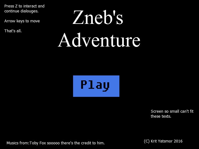 Cover image for Zneb's Adventure