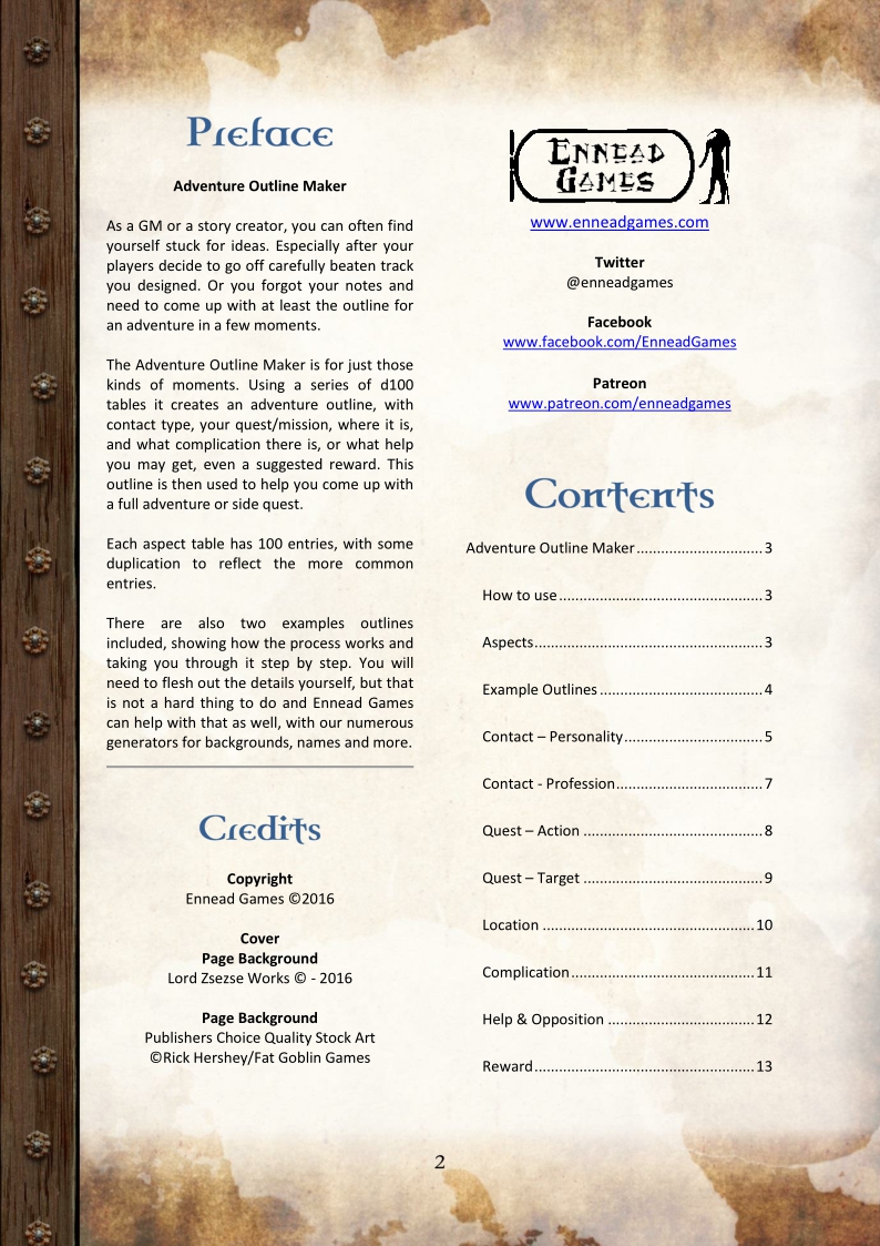 Screenshot 3 for Adventure Outline Maker