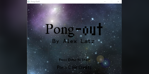 Cover image for Pong-Out
