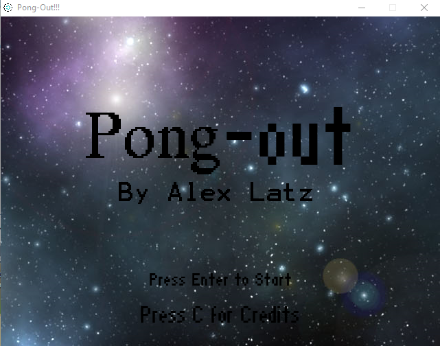 Cover image for Pong-Out