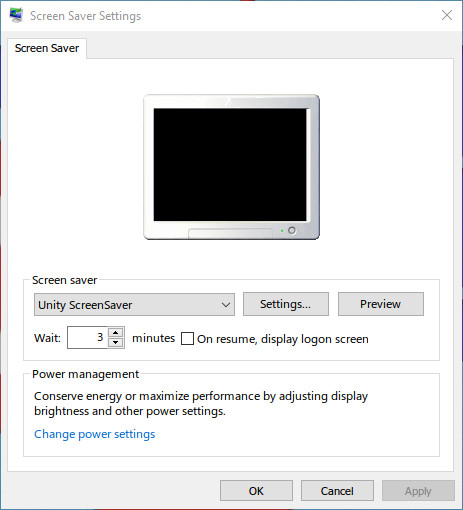 Cover image for Unity Screensaver