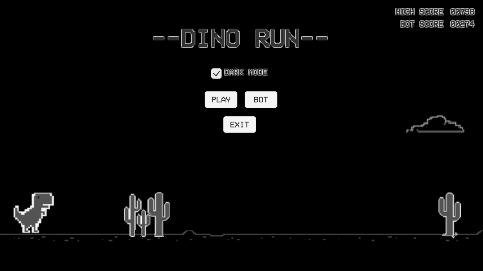 Chrome Dino Run