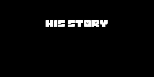 Cover image for Undertale:His Story
