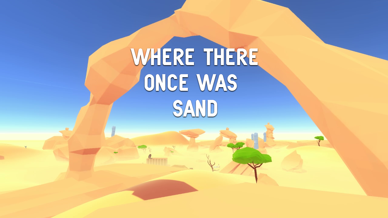 Cover image for Where there once was sand