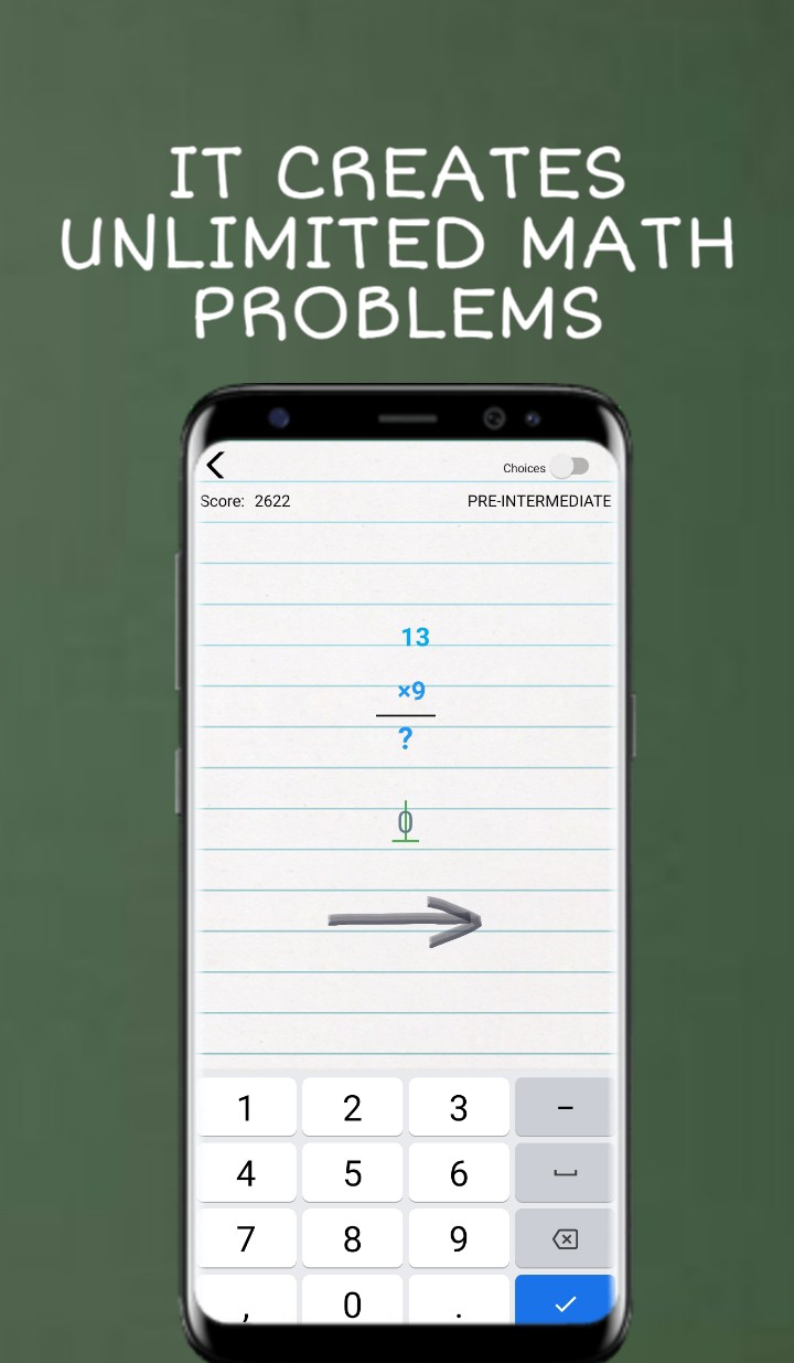 Math Sweep Math Training Swipe by Swipe2Learn