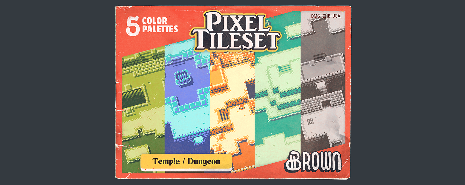 Pixel Tileset: Temple / Dungeon