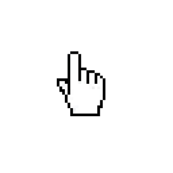 Rock Hand cursor – Custom Cursor