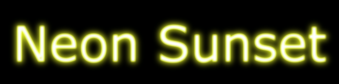 Neon Sunset Hidden Soundtrack In Constep Doodle
