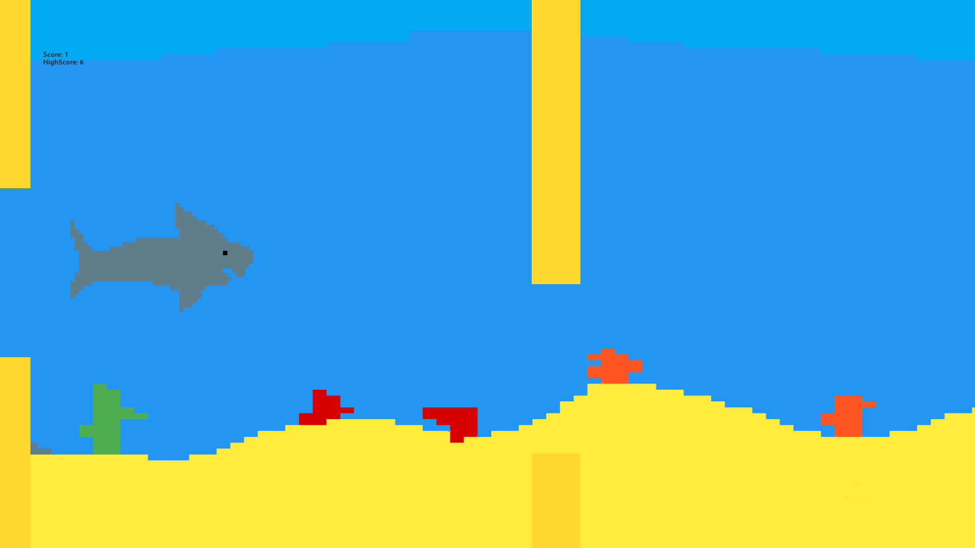 Flappy Shark 🕹️ Play Now on GamePix