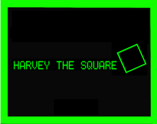 Cover image for HARVEY THE SQUARE