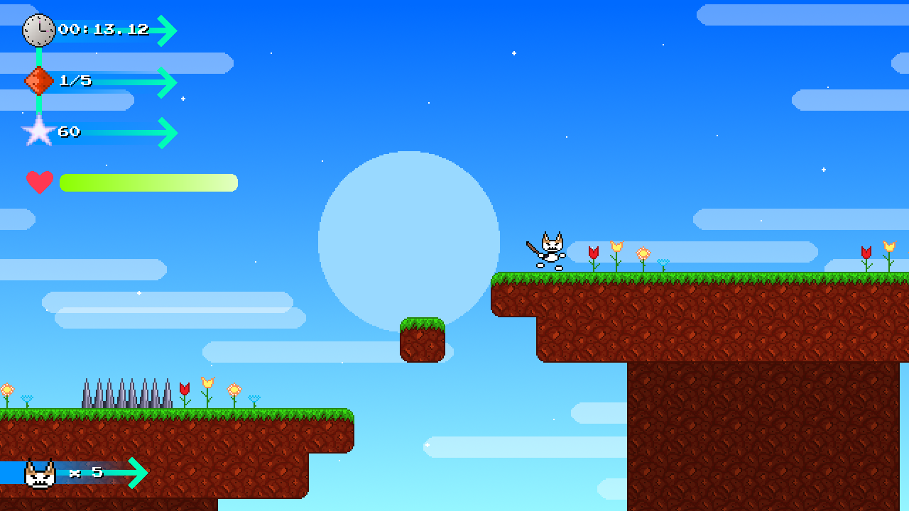 Screenshot 2 for The Adventures of Catto Boi