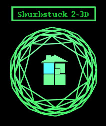 Cover image for Sburbstuck 2-3D