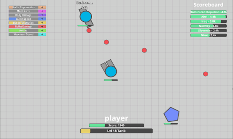 Diep.io 🕹️ Two Player Games