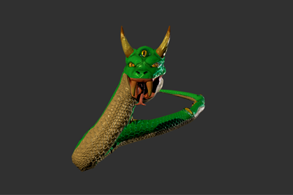 Animated Snakes Pack, Characters