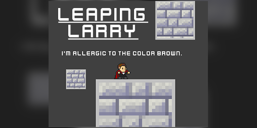 Cover image for Leaping Larry