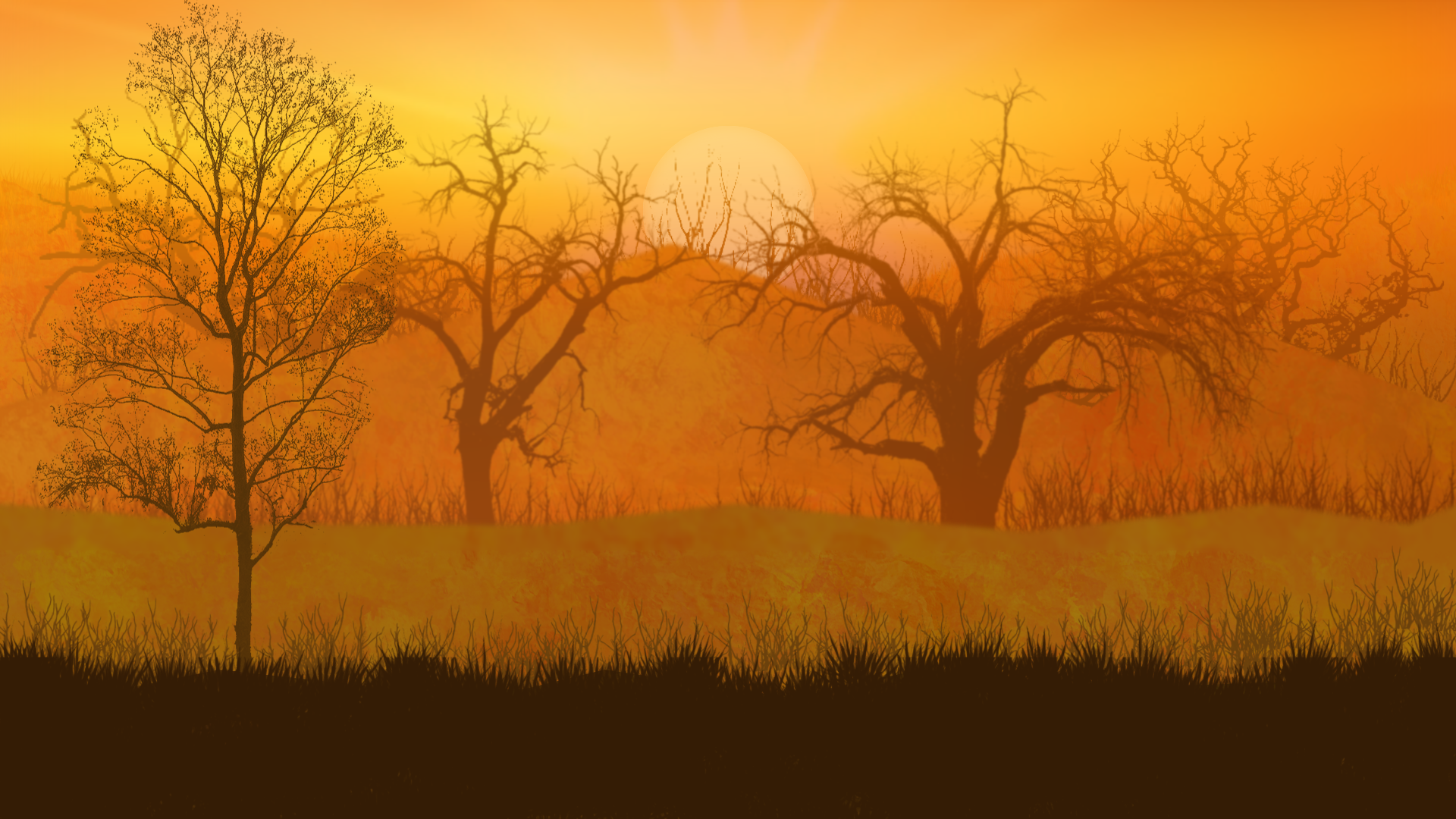 3 Seamless Parallax Scrolling Background for 2D Games by saukgp