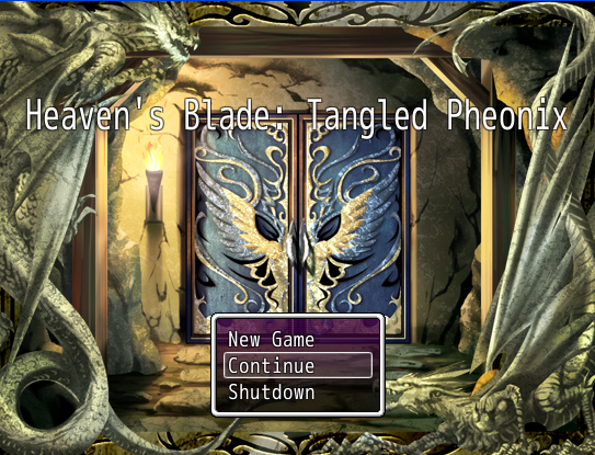 Cover image for Heaven's Blade: Tangled Phoenix