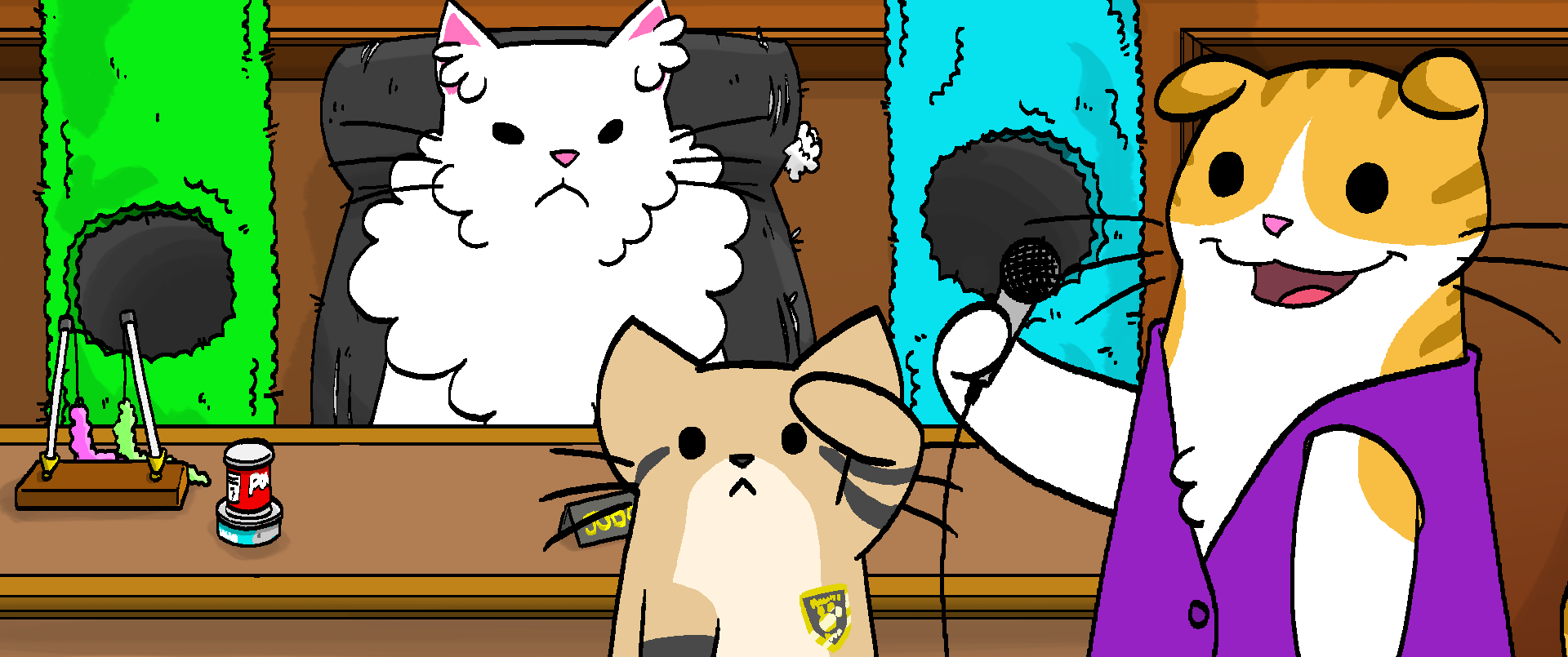 Cover image for Catroom Drama - Case 1