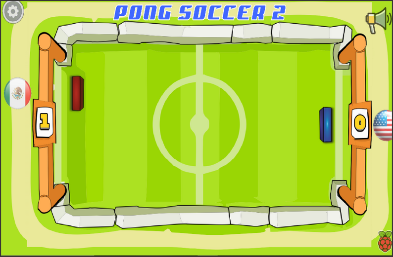 Pong Soccer 2 by RASPBERRY_GAMES