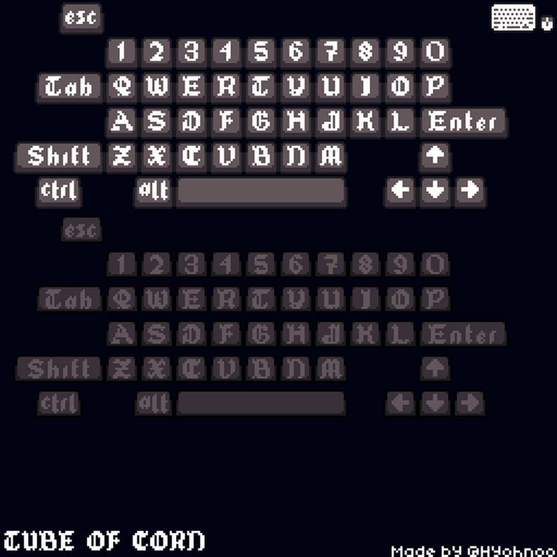 Keyboard/Controller Keys by Hyohnoo
