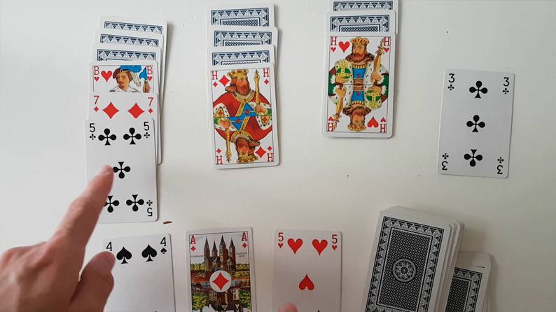 Royal Execution: another single player game with a physical 52 card ...