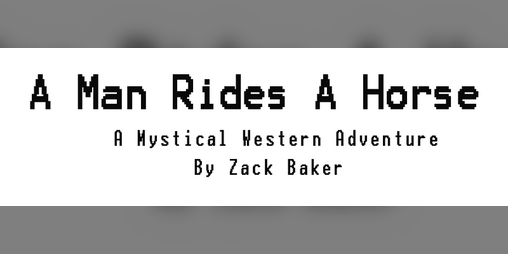 Cover image for A Man Rides a Horse
