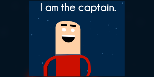 Cover image for I am the captain.