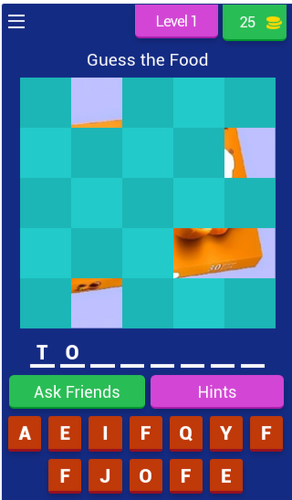 Guess The Food Quiz Game by daniwelch5