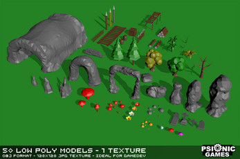 Low Poly Model Pack #1