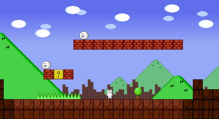 Syobon action super cat world. Very difficult game Apk Download