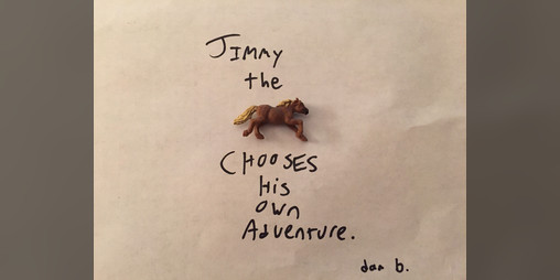 Cover image for Jimmy the horse chooses his own adventure