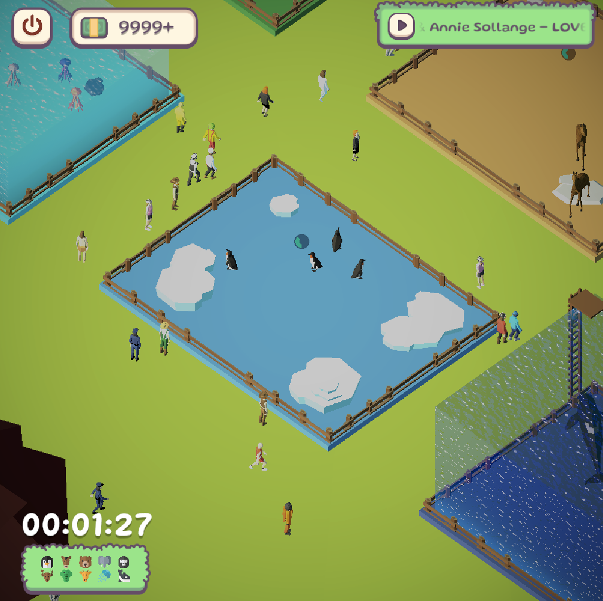 Screenshot 4 for Idle Zoo Tycoon