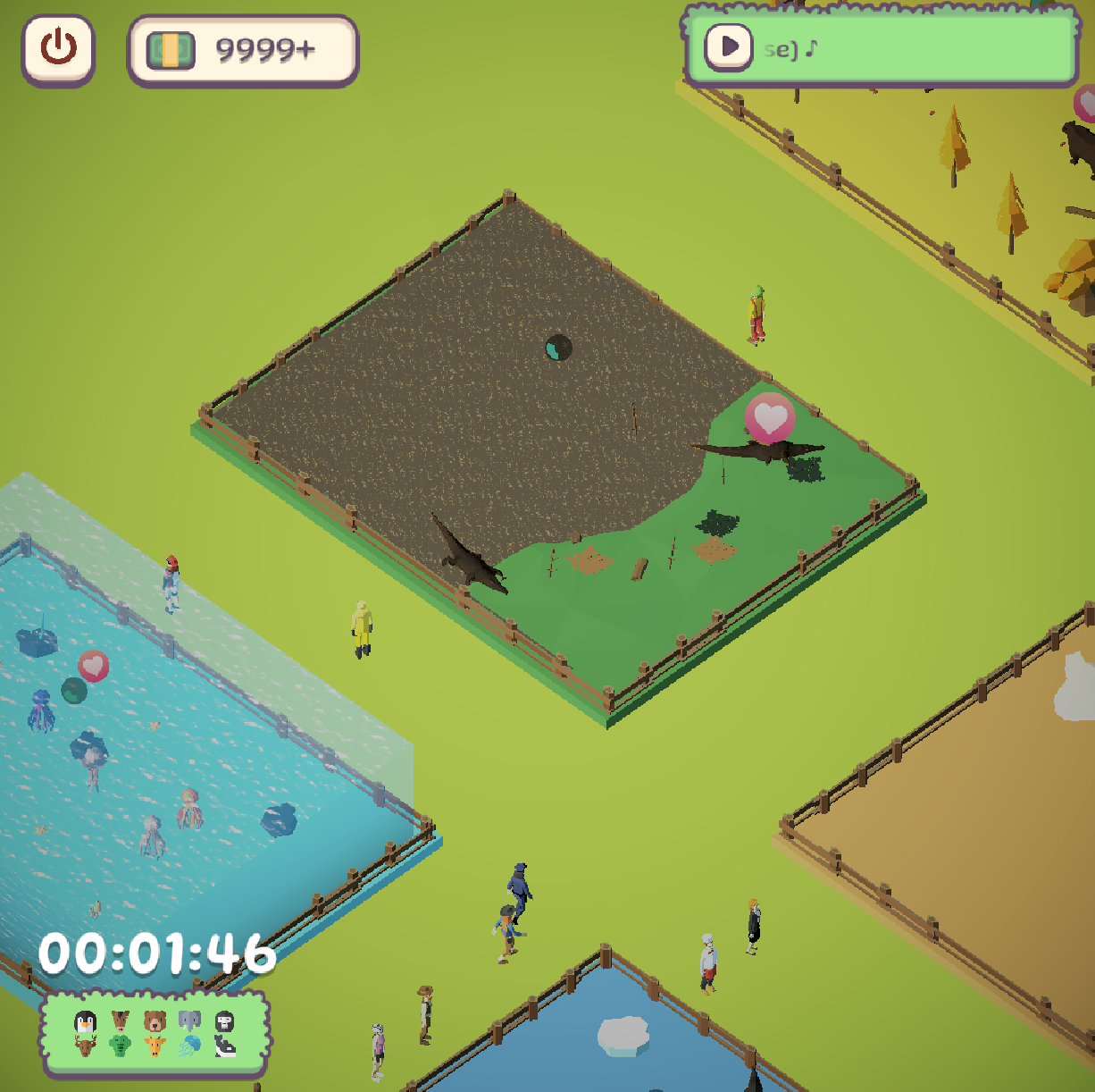 Screenshot 5 for Idle Zoo Tycoon