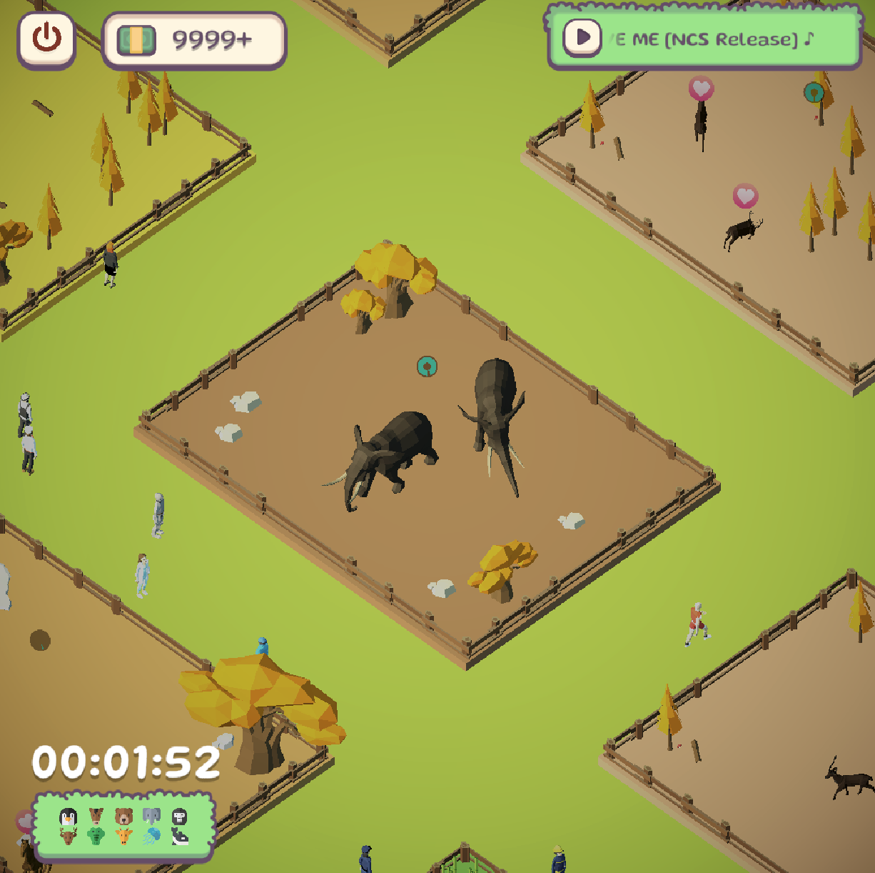 Screenshot 2 for Idle Zoo Tycoon