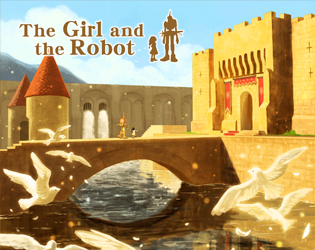Cover image for The Girl and the Robot