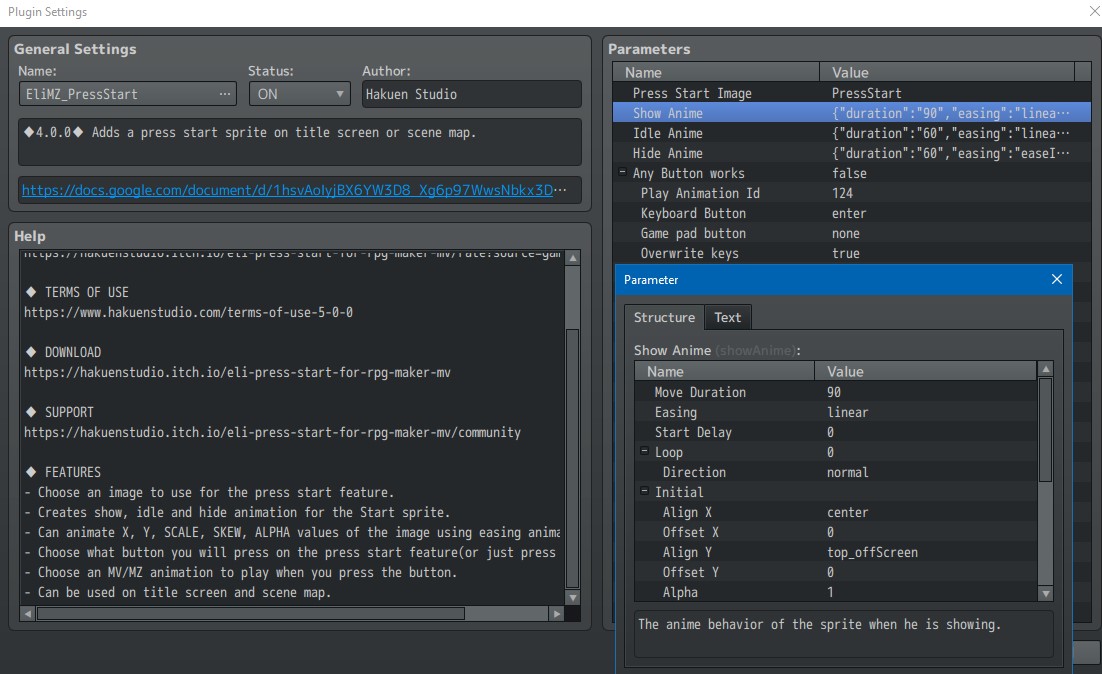 Screenshot 2 for Hakuen Studio Press Start for RPG Maker MZ