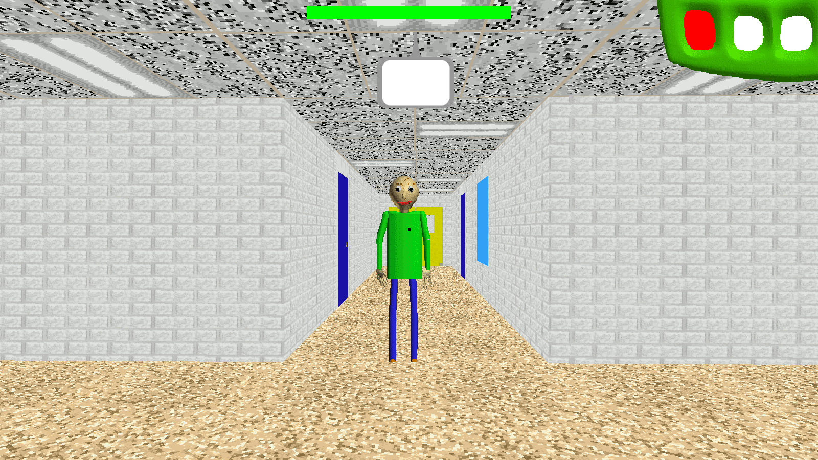 Baldi's Basics but letters and numbers don't exist (Baldi's Basics