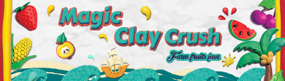 Magic Clay Crush : Fruits Jam