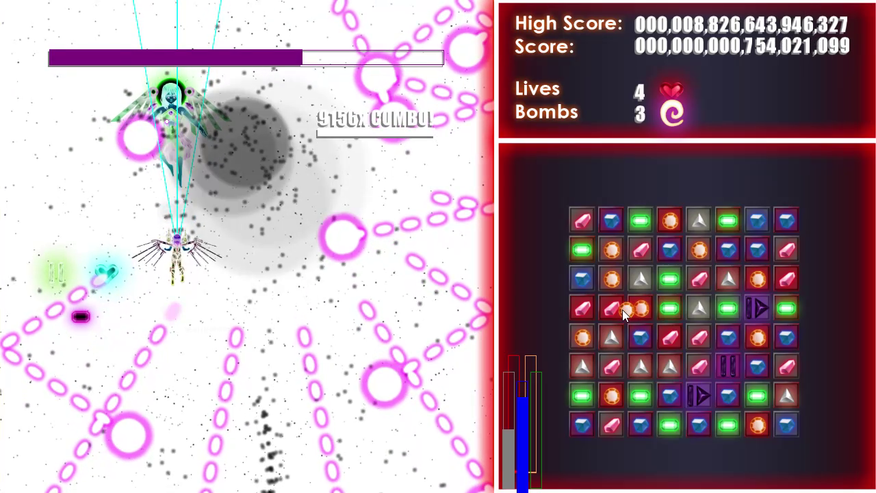 InfiniThanya (Space-Time, Bullet Hell, Puzzle) 6hb34f