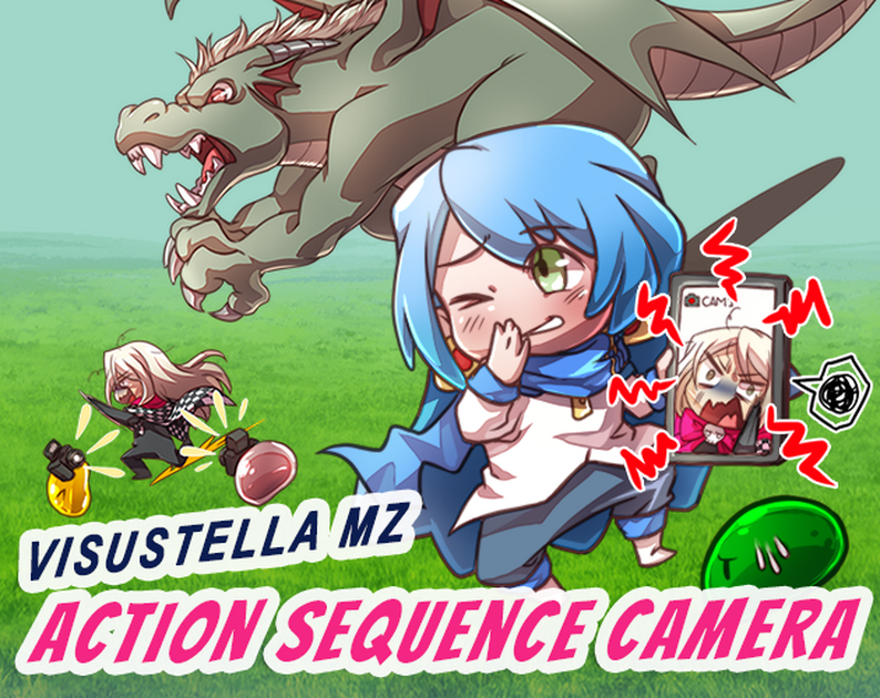 Action Sequence Camera plugin for RPG Maker MZ by VisuStellaMZ