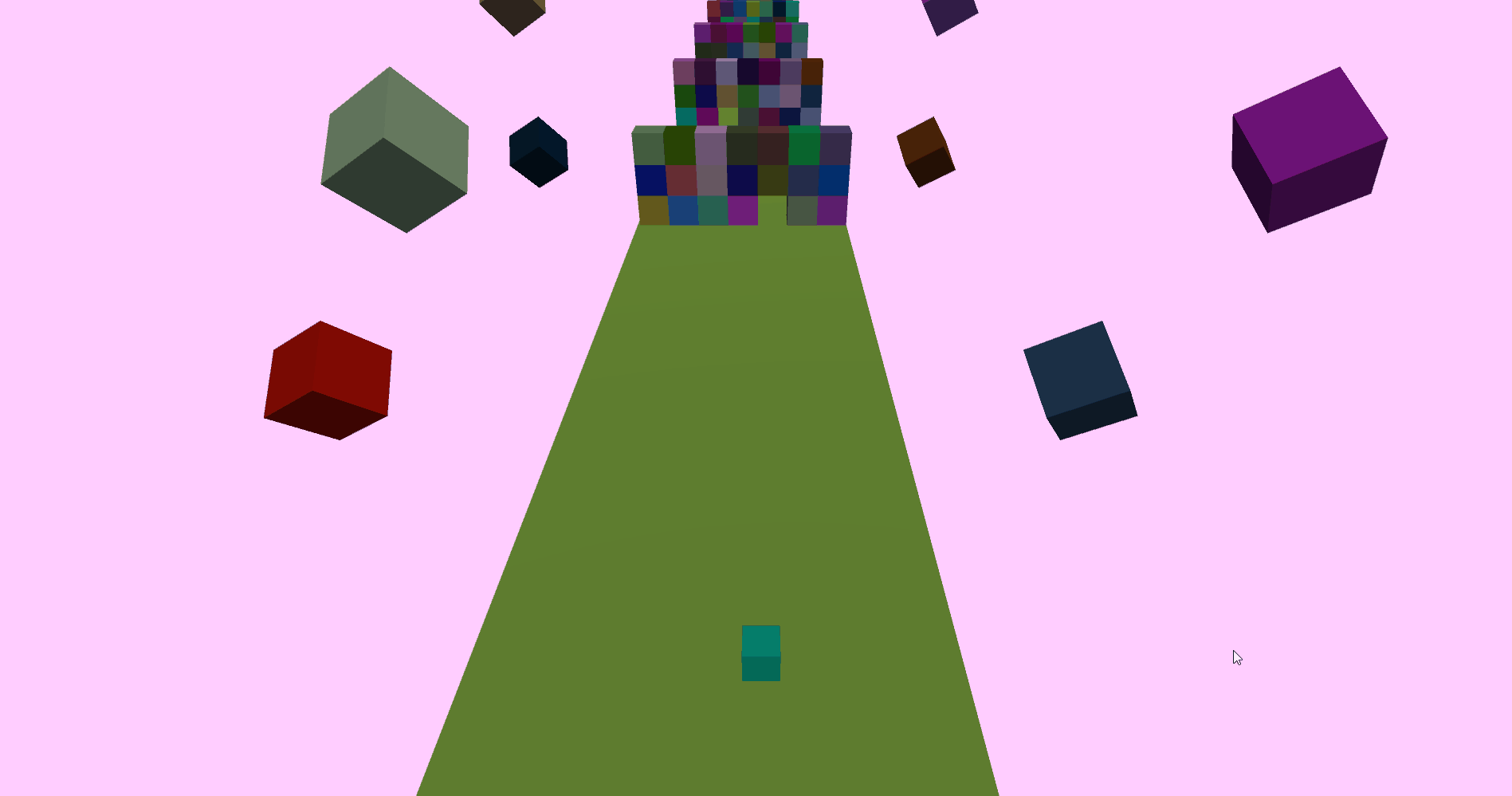 Cube In The Wall