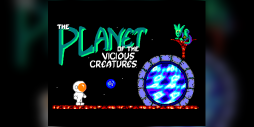 Cover image for The Planet of the Vicious Creatures