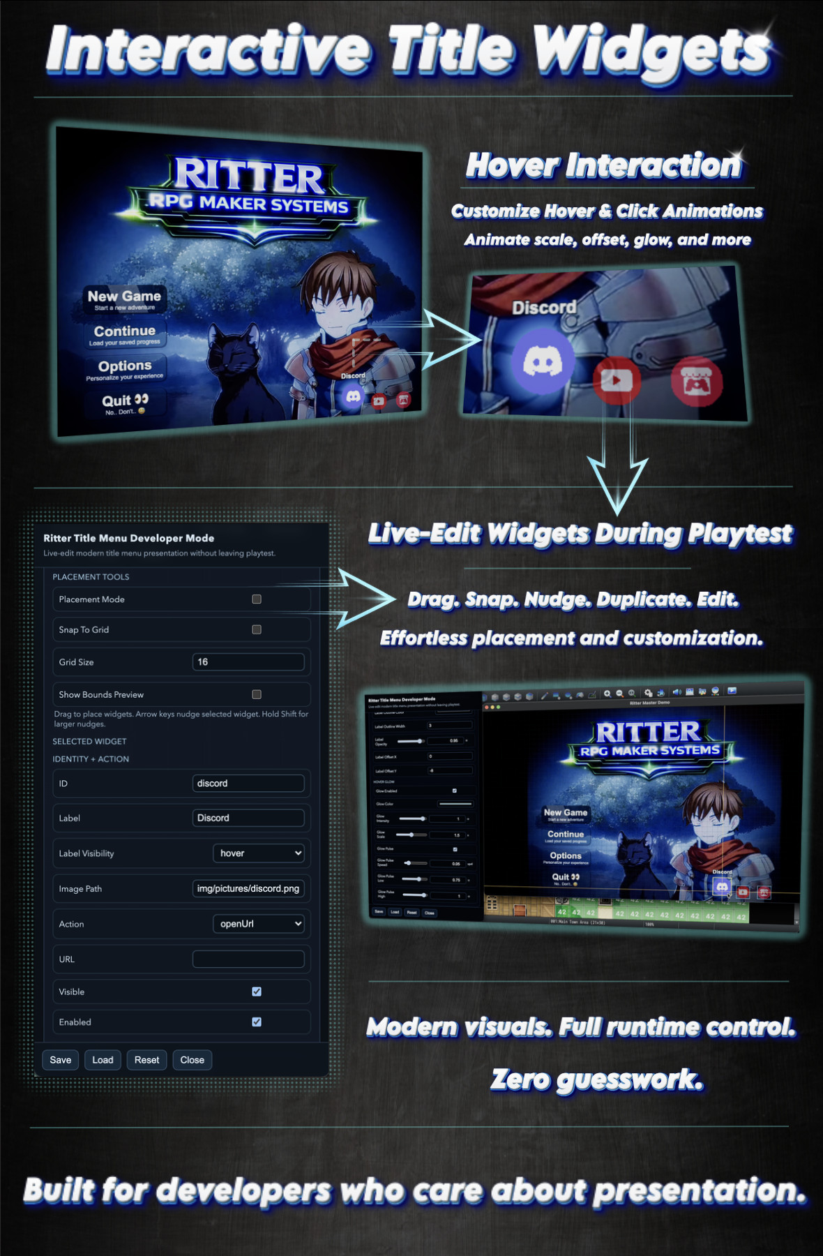 Screenshot 5 for Ritter Title Movie System (RPG Maker MV & MZ)