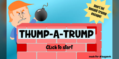 Cover image for Thump-a-Trump