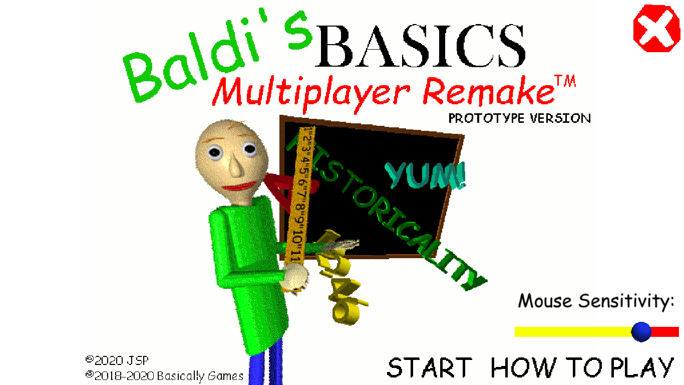 Old Baldi's Basics In Creating It In Base Game by