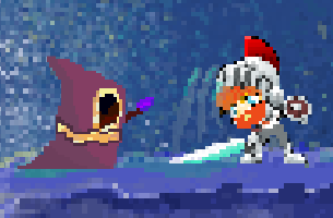 Swordsman vs. Magician