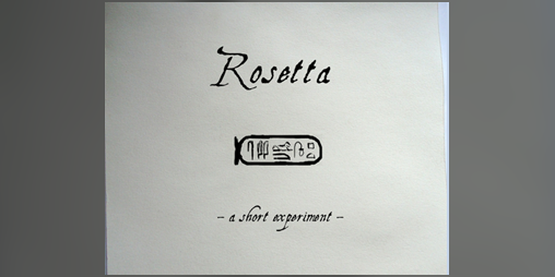 Cover image for LD19 - Rosetta