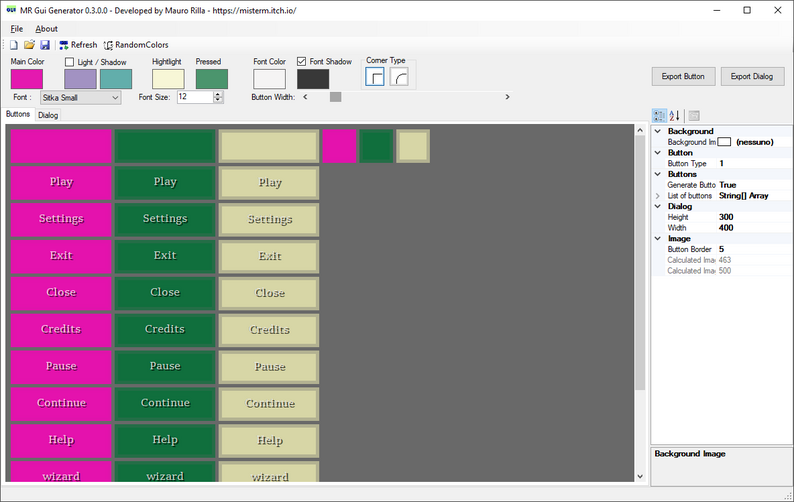Maester Gui MR GUI Generator - New Web Edition by MisterMR